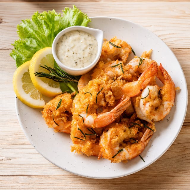 Fried Shrimp Dinner.