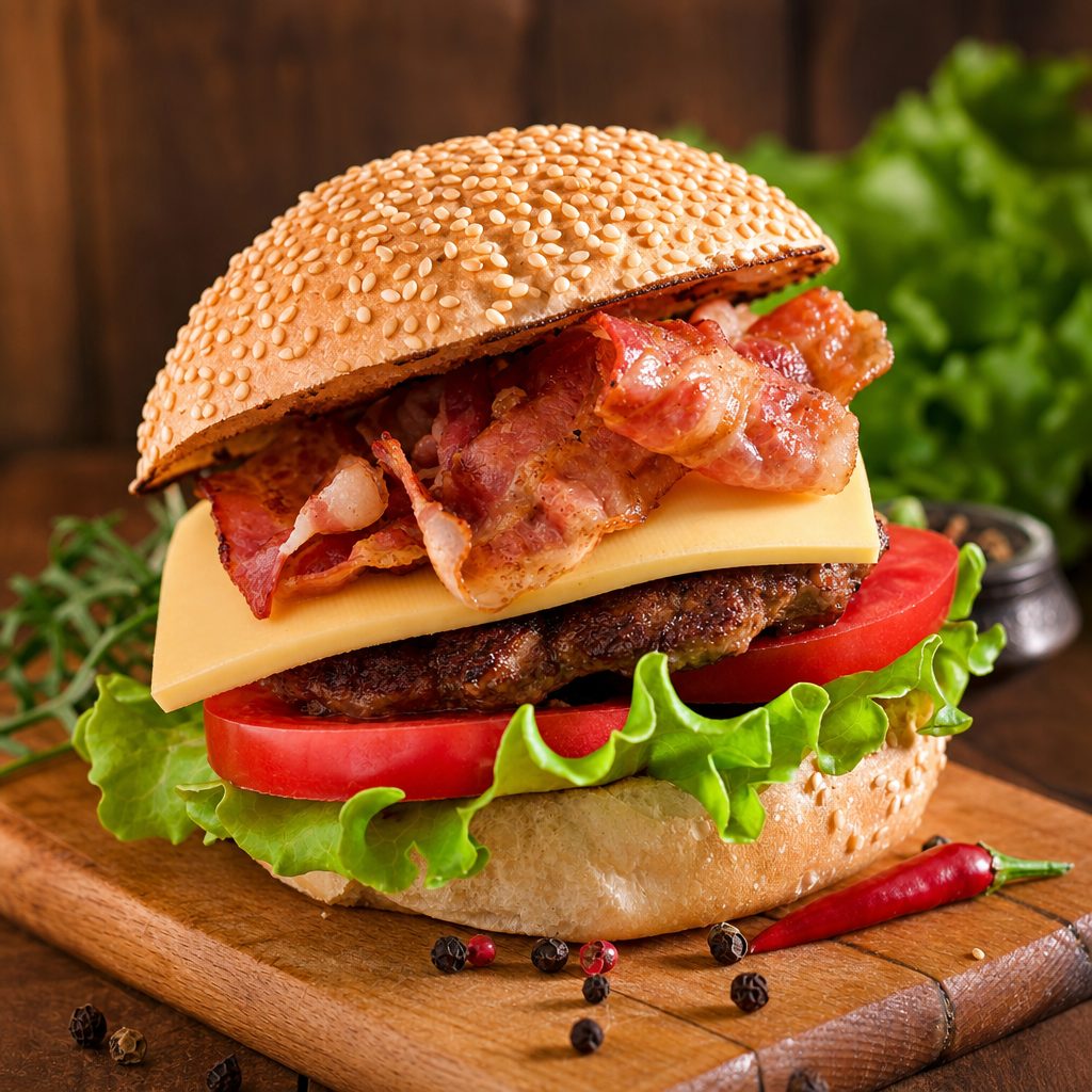 Bacon Burger.