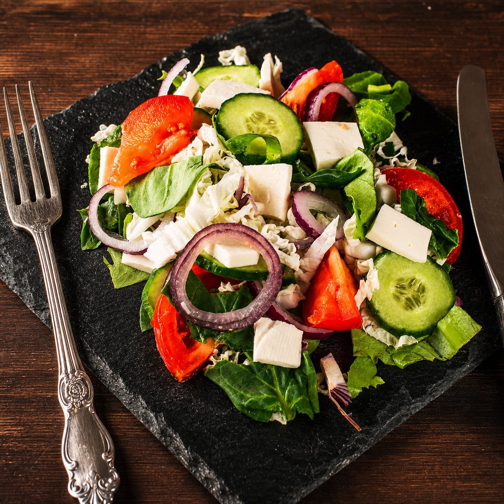 Mixed Green Salad.